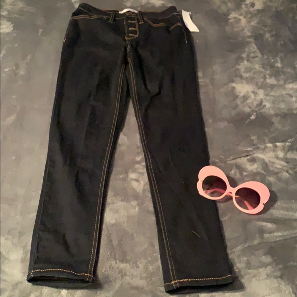 Dark Blue Denim Jeans